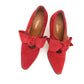 90s Marilyn Anselm for Hobbs Red Bow Pumps UK 5.5