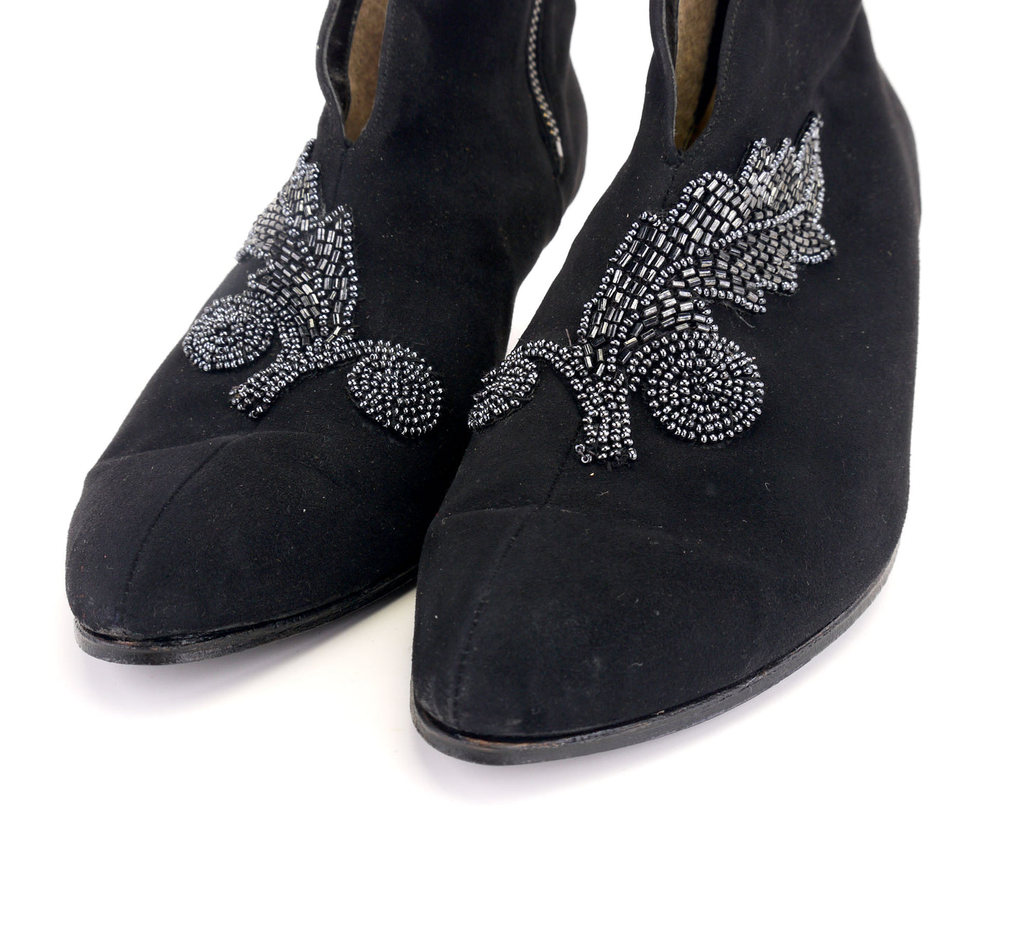 1950s Beaded Evening Boots by Holmes UK 5