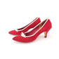Holmes 1950s Red & White Stiletto Pumps UK 5.5