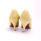 1950s Lemon Suede Stiletto Pumps by Hutchings UK 5.5