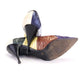 1960s Italian Multicoloured Stiletto Heels UK 5