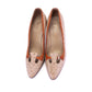 1950s Italian Ostrich Pumps in Beige UK 3