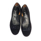 1950s Black Suede Round Toe Flats by Joywalk UK 4.5