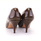1960s Brown Patent Stiletto Pumps by Turner UK 6
