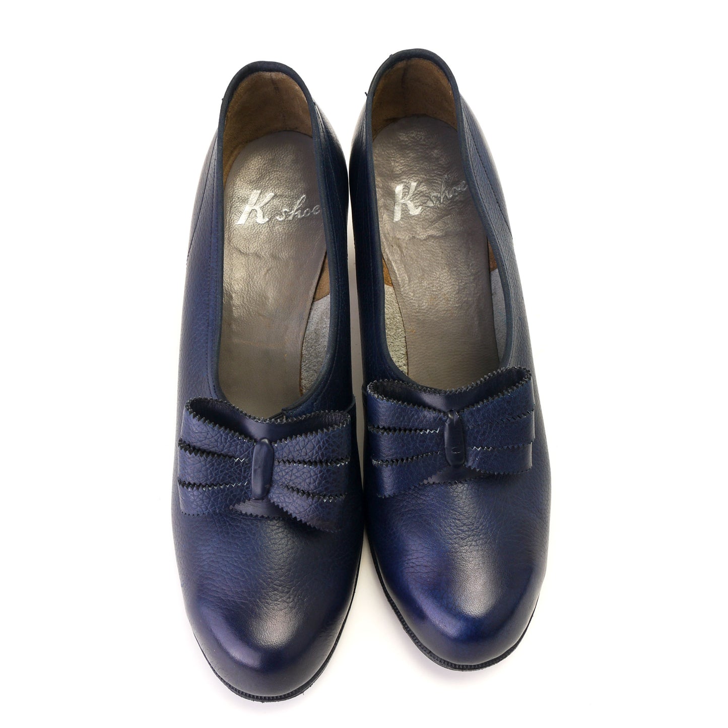 1940s CC41 Dark Blue K Shoes Pumps UK 5