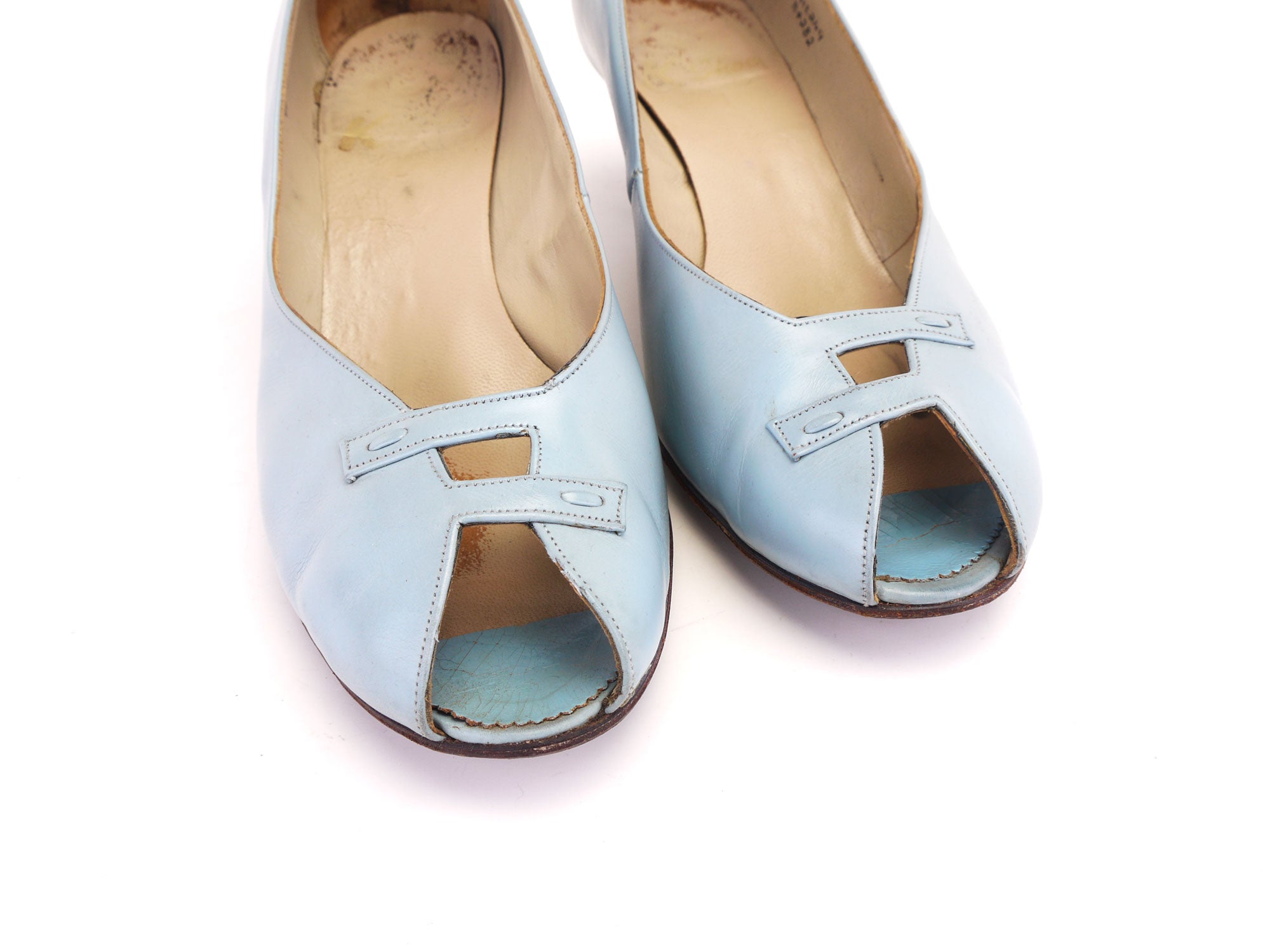 Vintage peep toe shoes 2024 uk