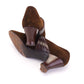 1930s Brown Suede Mary Janes by K Shoes UK 4.5
