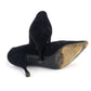 1960s Black Suede & Satin Stilettos for Kendal Milne UK 4.5