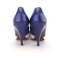 Blue & White Polka Dot 1950s Stilettos UK 4.5