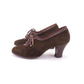1930s Brown suede Pumps by Lilley & Skinner UK 6
