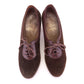 1930s Brown suede Pumps by Lilley & Skinner UK 6