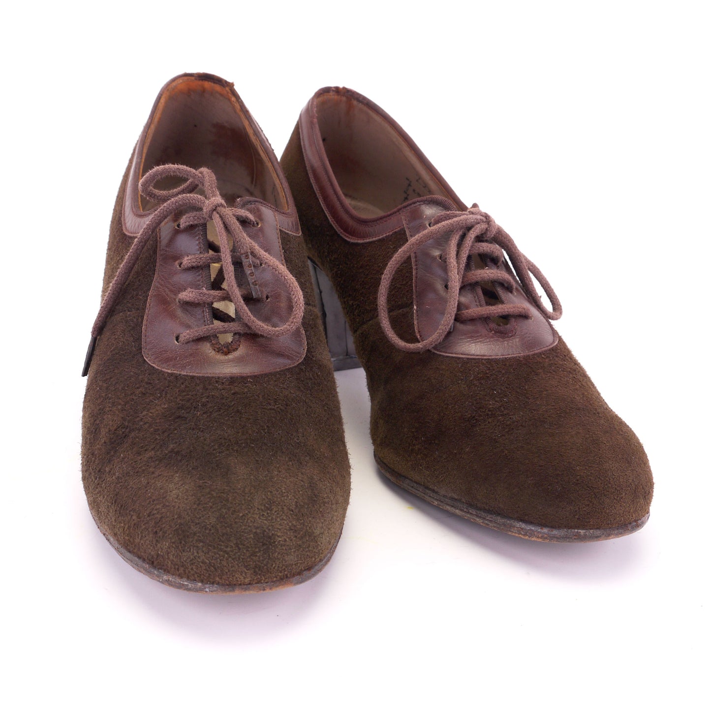 1930s Brown suede Pumps by Lilley & Skinner UK 6