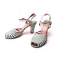 30s / 50s London Shoe Co Aqua Sandals UK 5