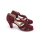 Lotus 1930s Cross Strap Sandals UK 4