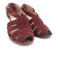 Lotus 1930s Cross Strap Sandals UK 4