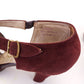 Lotus 1930s Cross Strap Sandals UK 4