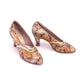 1930s Autumnal Brocade Pumps by Lotus UK 5.5