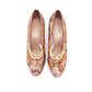 1930s Autumnal Brocade Pumps by Lotus UK 5.5
