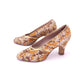 1930s Autumnal Brocade Pumps by Lotus UK 5.5