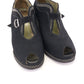 Chunky 1940s Black Platform Peep Toes by Lotus UK 4