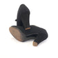 Chunky 1940s Black Platform Peep Toes by Lotus UK 4