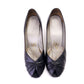 1950s Lotus Caribbean Peep Toe Pumps UK 3