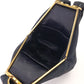 1940s Lotus Navy Suede Slingbacks and Bag UK 8