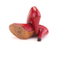 1950s Red Platform Pumps by Lilley & Skinner UK 3