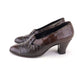 1930s Dark Brown Pumps by Riviera Lugano UK 6