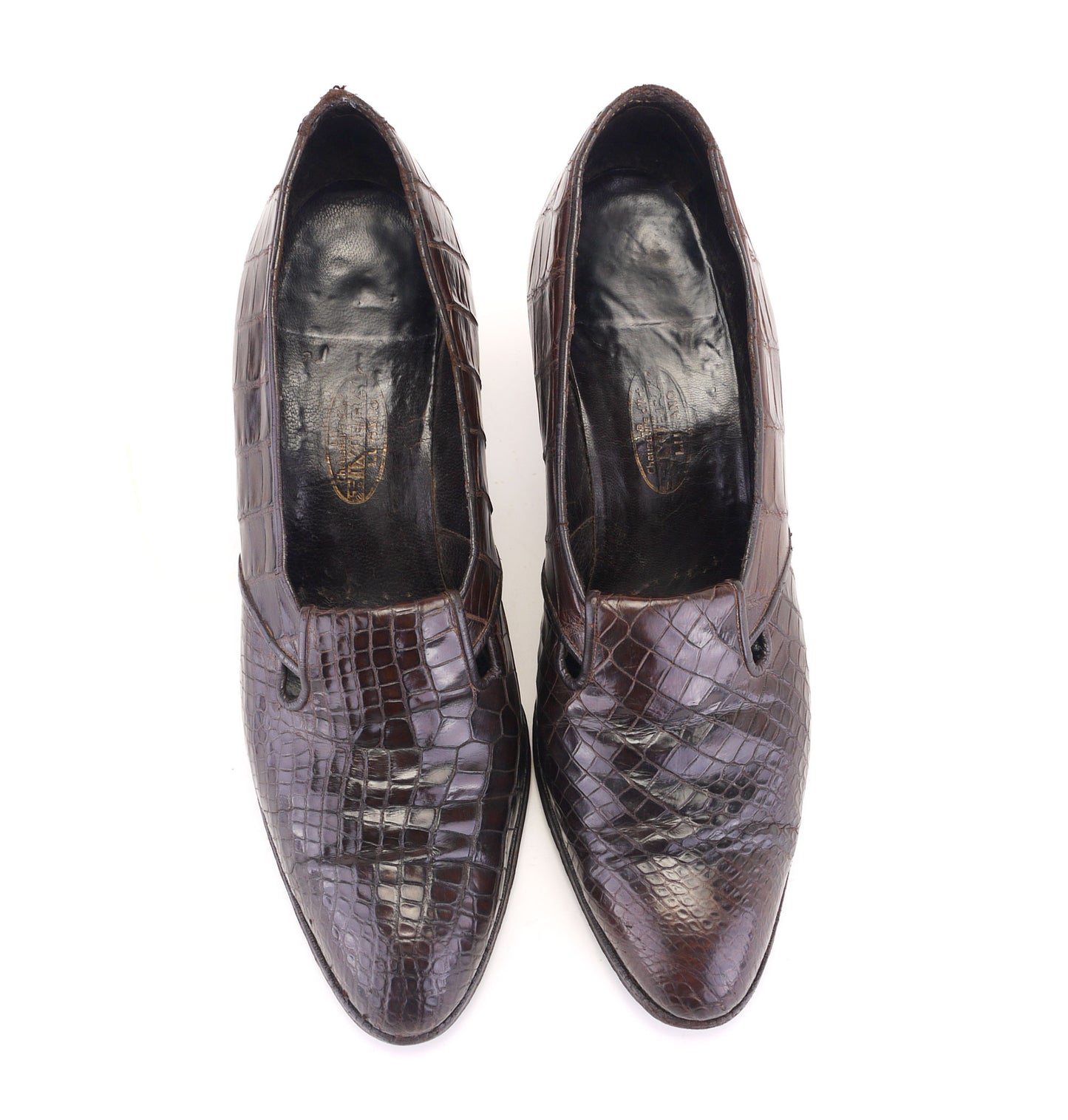 1930s Dark Brown Pumps by Riviera Lugano UK 6