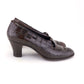 1930s Dark Brown Pumps by Riviera Lugano UK 6