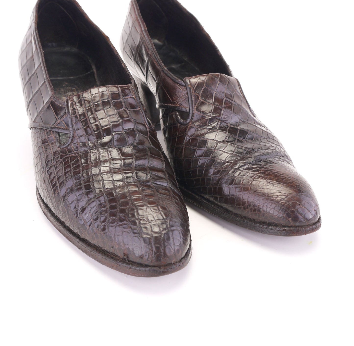 1930s Dark Brown Pumps by Riviera Lugano UK 6