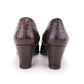 1930s Dark Brown Pumps by Riviera Lugano UK 6