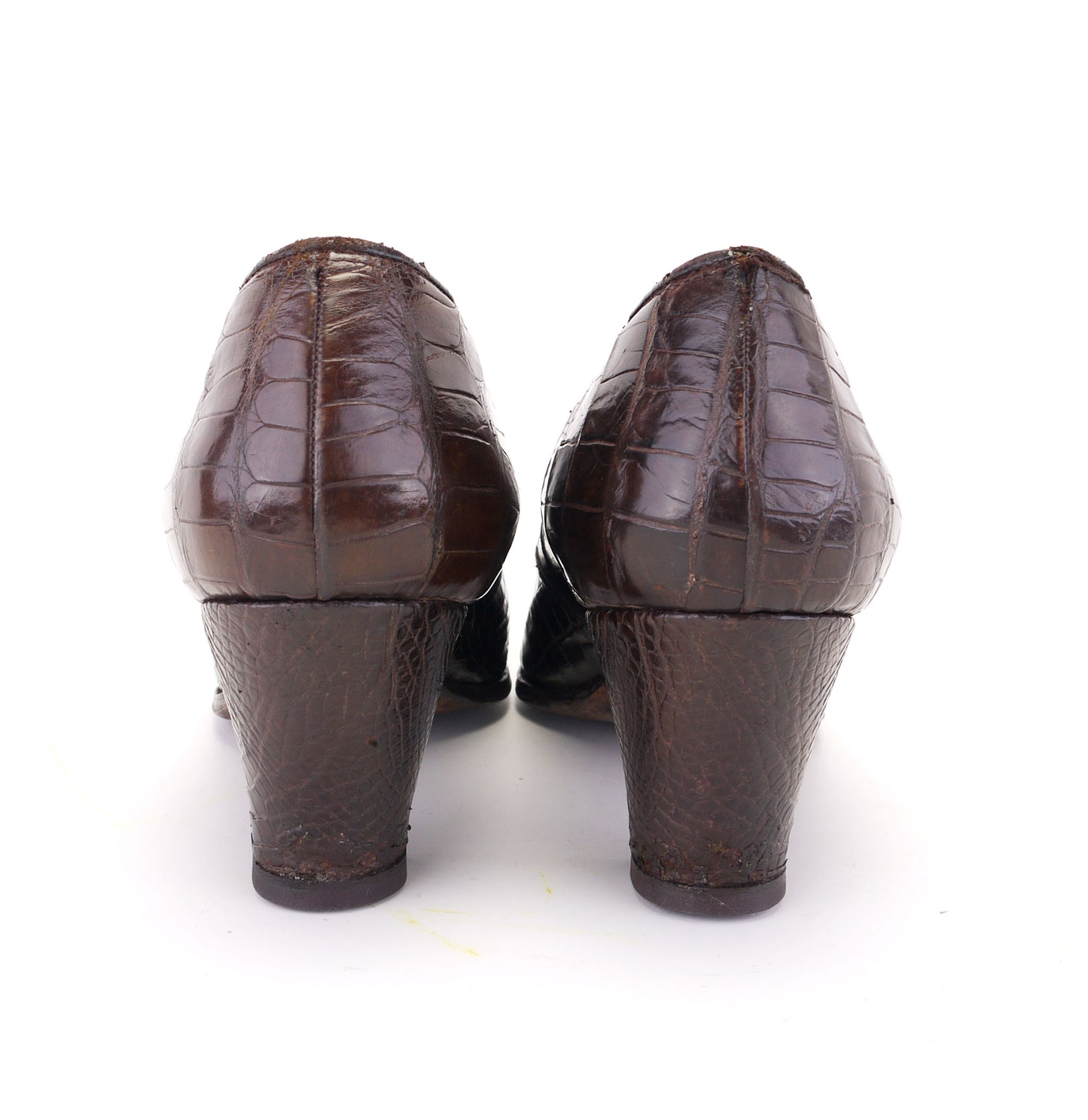 1930s Dark Brown Pumps by Riviera Lugano UK 6