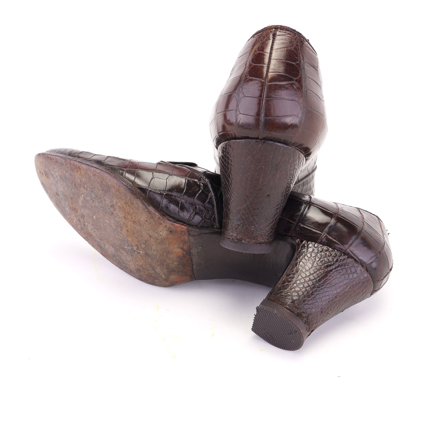 1930s Dark Brown Pumps by Riviera Lugano UK 6