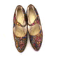 1920s Multi Colour Brocade Bar Shoes by Manfield UK 3