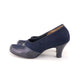 1950s Smart Navy Pumps by Manfield UK 5