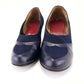 1950s Smart Navy Pumps by Manfield UK 5