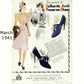 Manfield Black Suede Pumps from 1941 UK 4