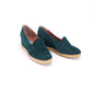 1970s Green Suede Wedges by Martini Osvaldo UK 5