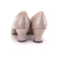 Exquisite 1920s Pale Grey Pumps by McCallister UK 4