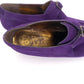 Historical Style Purple Suede Shoes by Michel Perry UK 6.5