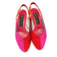 Bright Red & Pink Italian Slingbacks by Mima Venezia UK 5.5