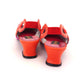 Bright Red & Pink Italian Slingbacks by Mima Venezia UK 5.5