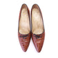 1960s Tan Snake Pumps by Miss Rayne UK 4.5