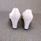 1960s Deadstock White Mary Jane Shoes by Miss Rayne UK 5