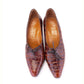 1950s Patent Mock Croc Pumps by Mondaine UK 5