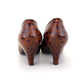 1950s Patent Mock Croc Pumps by Mondaine UK 5