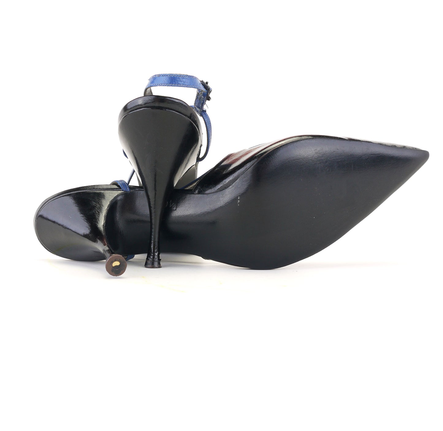 Unworn 1960s Peppino Vasso Slingback Stilettos UK 7