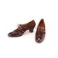 1930s Brown Suede & Leather Derbies by Moykopf UK 6